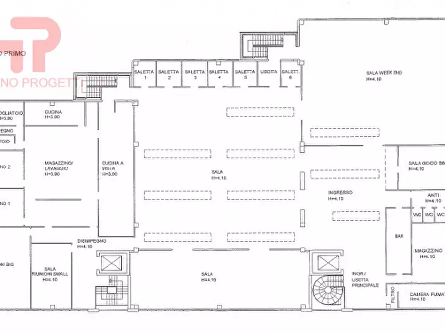 Immagine 14 di Negozio in vendita  in Fronte s.s. Adriatica a Due Carrare