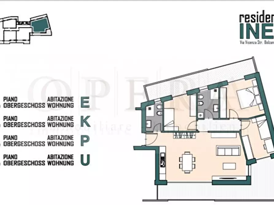 Immagine 21 di Appartamento in vendita  in Via Vicenza a Bolzano
