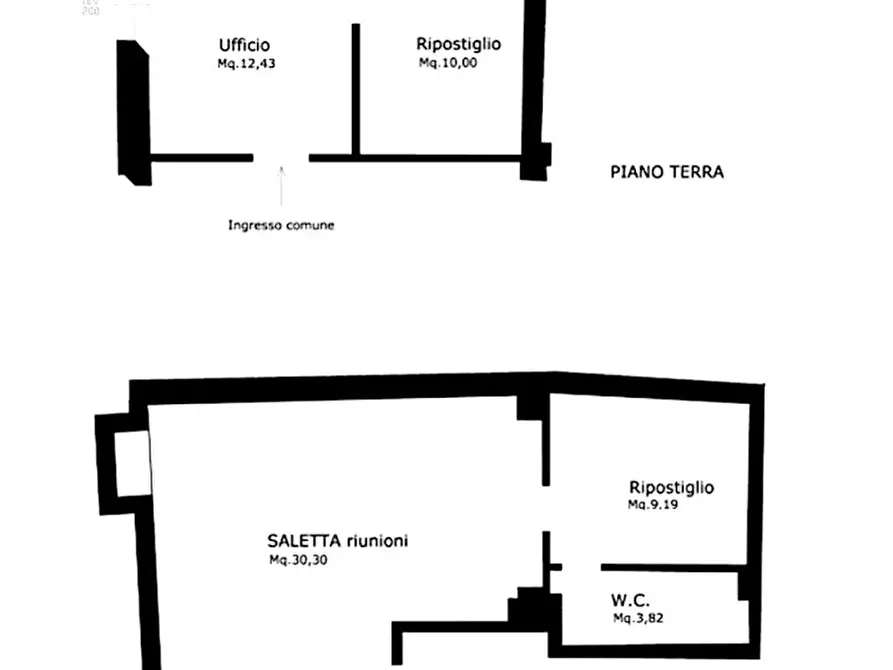 Immagine 8 di Ufficio in vendita  in VIA CARBONARI a Cesena