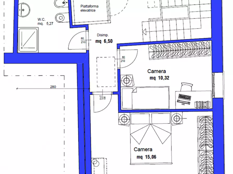Immagine 5 di Casa indipendente in vendita  in Via Flacco a Abano Terme