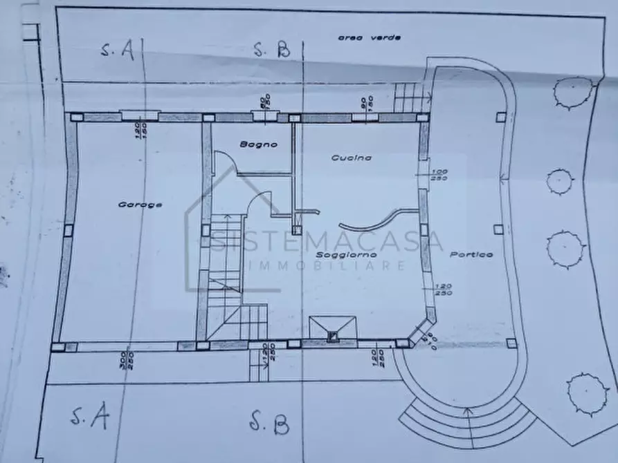 Immagine 9 di Villa in vendita  in Via Cerchia a Forli'