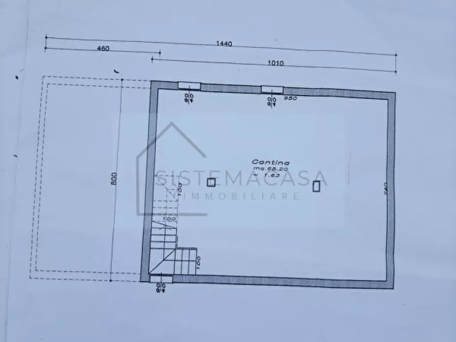 Immagine 10 di Villa in vendita  in Via Cerchia a Forli'