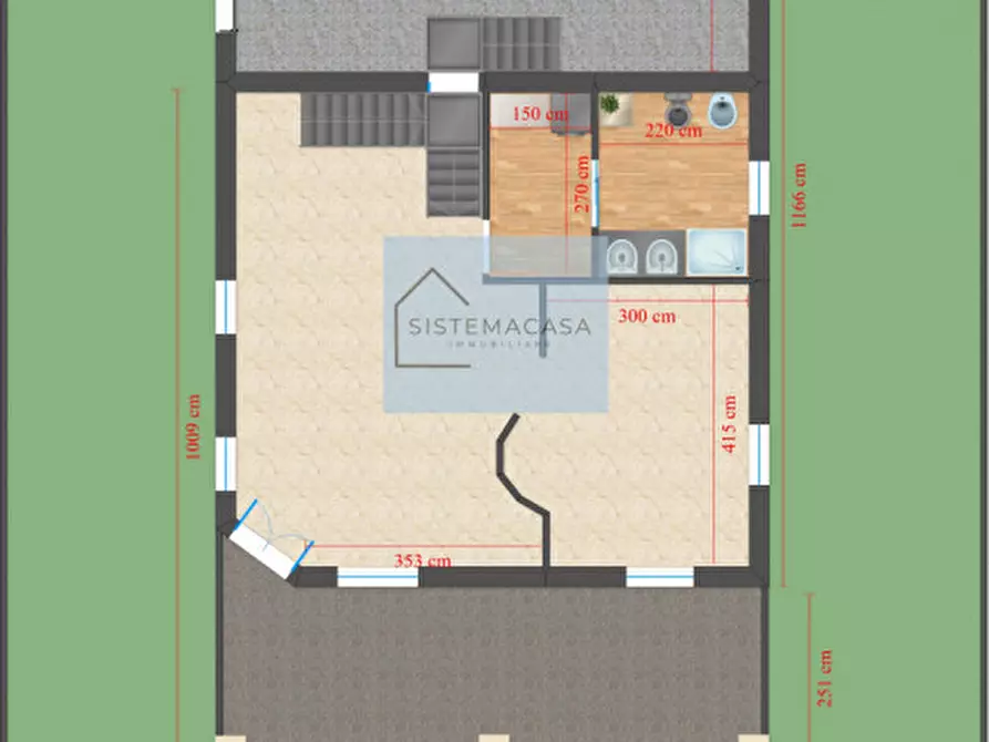 Immagine 9 di Villa in vendita  in Via Cerchia a Forli'