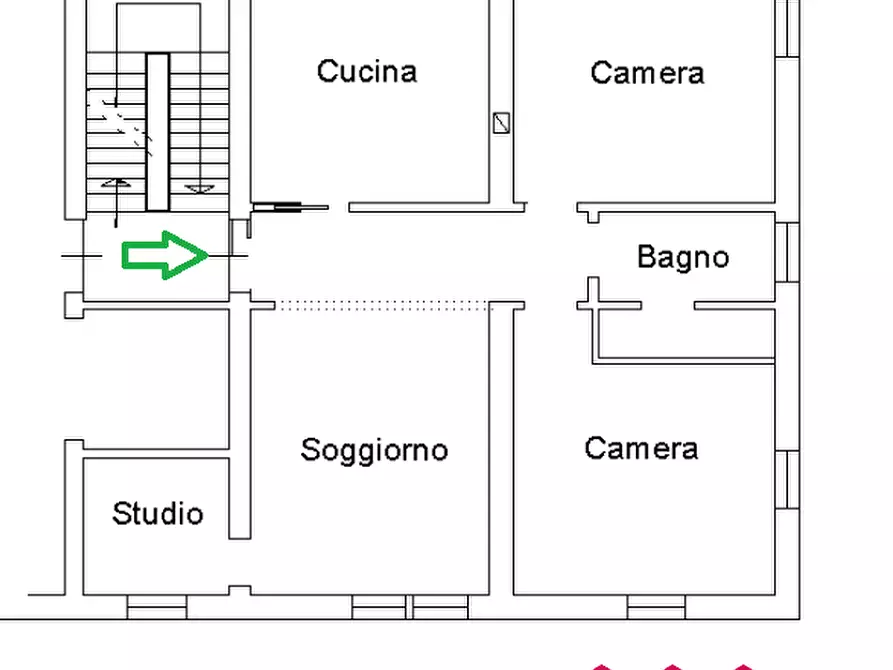 Immagine 16 di Appartamento in affitto  in Porta San Bortolo a Vicenza