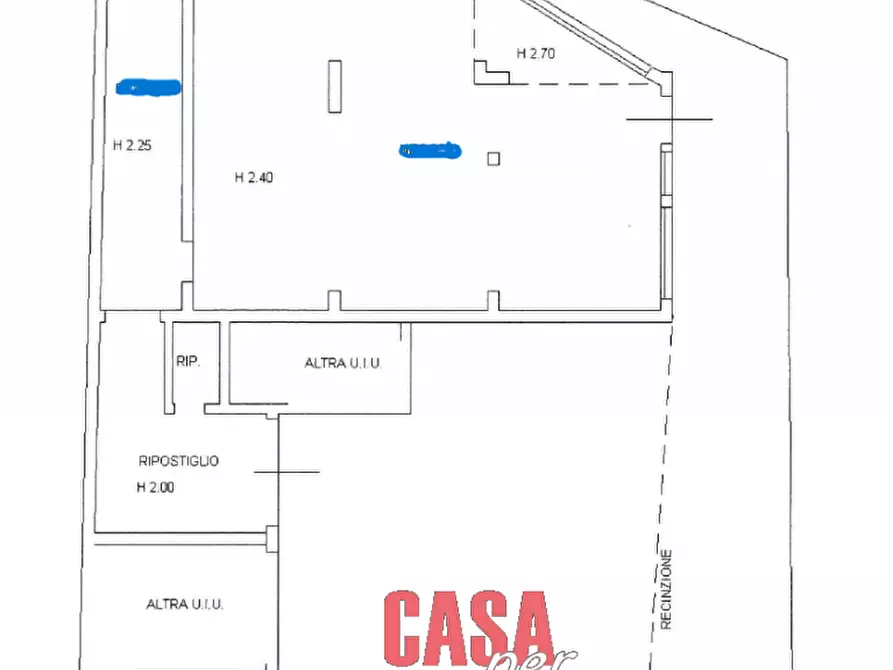 Immagine 22 di Casa bifamiliare in vendita  in via chiesa di bresega a Ponso