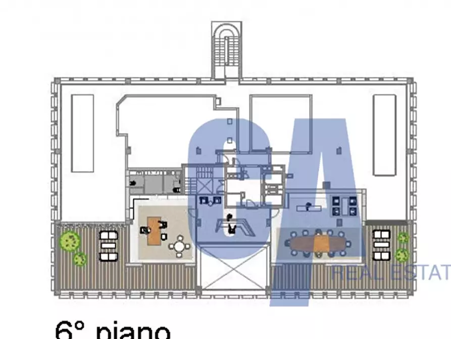 Immagine 13 di Ufficio in affitto  in VIA KULISCIOFF ANNA a Milano