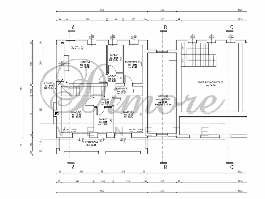 Immagine 20 di Casa bifamiliare in vendita  in via bonaventura a Vigonza