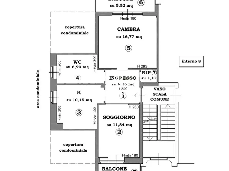 Immagine 8 di Attico in vendita  in Via Lasca 40 a Castell'alfero
