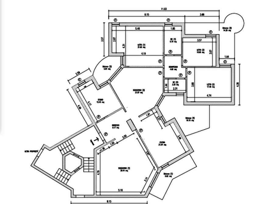 Immagine 2 di Appartamento in vendita  in Via Santa Maria, 40 a Ripacandida