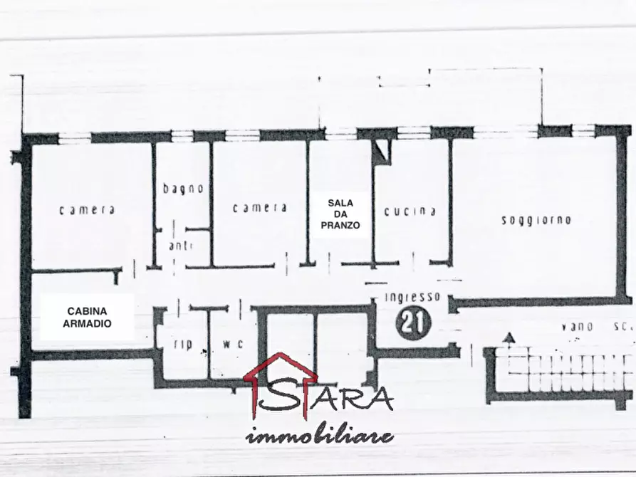 Immagine 17 di Appartamento in affitto  in Via Boaga 1 a Padova