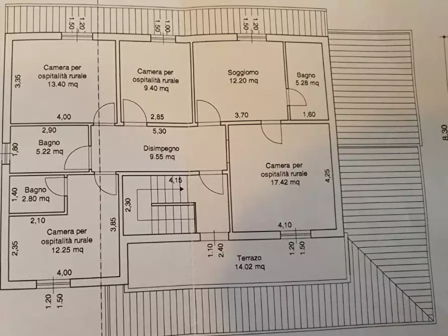 Immagine 19 di Bed & Breakfast in vendita  in VIA SORRIVOLI a Roncofreddo