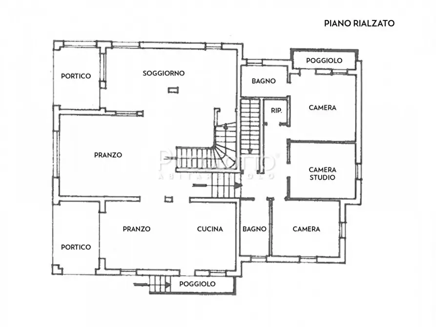 Immagine 11 di Villa in vendita  in via Tirette a Riese Pio x