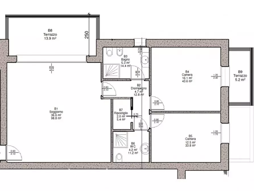 Immagine 22 di Appartamento in vendita  in Via Curzio Frasio a Dolo
