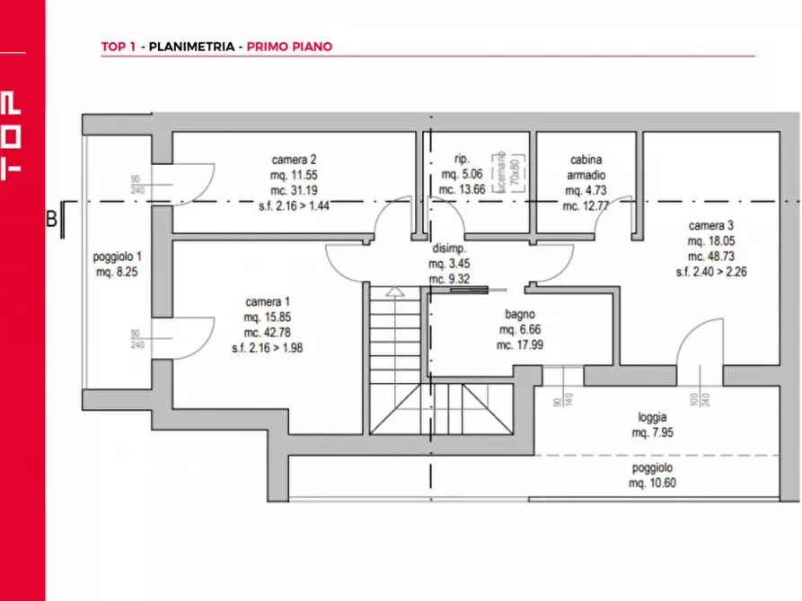 Immagine 6 di Casa trifamiliare in vendita  in via Giovanni Falcone a Vigodarzere