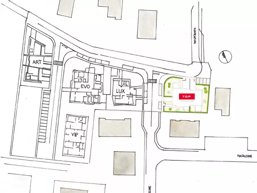 Immagine 3 di Casa trifamiliare in vendita  in via Giovanni Falcone a Vigodarzere