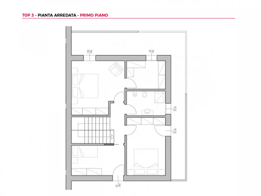 Immagine 7 di Casa trifamiliare in vendita  in via Giovanni Falcone a Vigodarzere