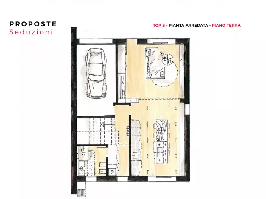 Immagine 8 di Casa trifamiliare in vendita  in via Giovanni Falcone a Vigodarzere