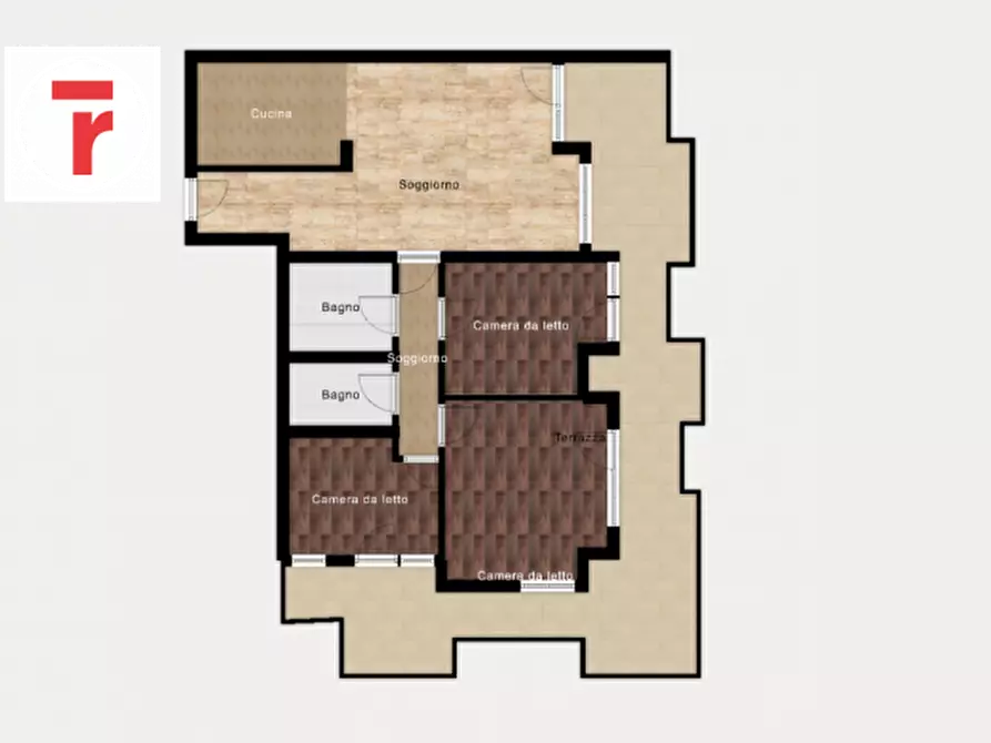 Immagine 22 di Appartamento in vendita  in Via Tura Cosmé a Padova