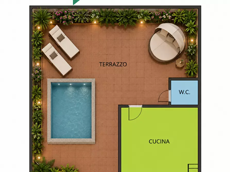 Immagine 1 di Appartamento in vendita  in Via F. M. Briganti 324 a Napoli