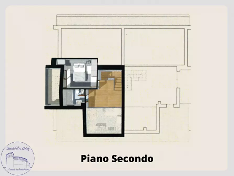 Immagine 21 di Appartamento in vendita  in via Martiri di via Fani a Piandimeleto