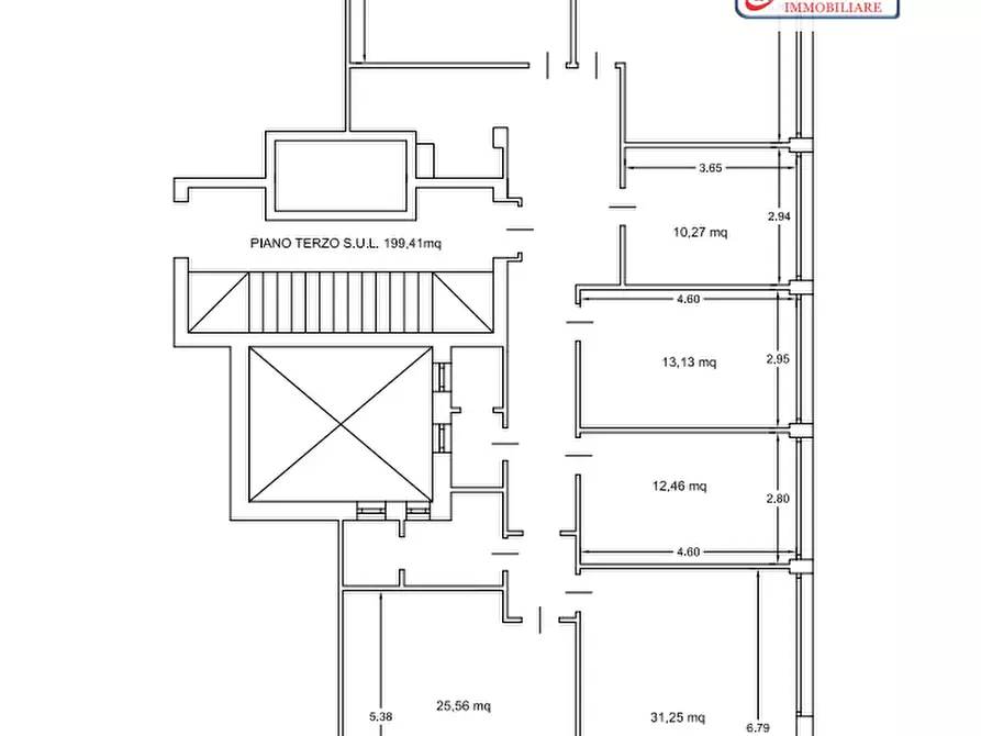 Immagine 25 di Ufficio in affitto  in VIA CORNELIO MAGNI a Roma