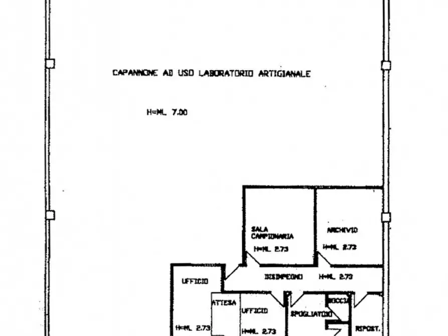 Immagine 6 di Capannone industriale in affitto  in VIA PARRI a Cesena