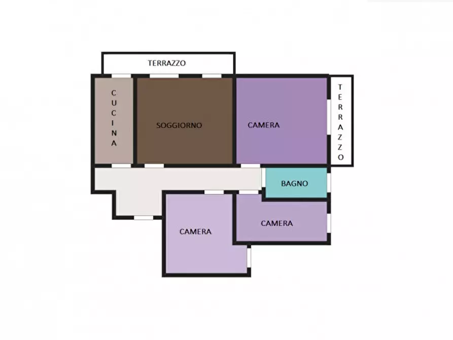 Immagine 14 di Appartamento in vendita  in Viale Umbria a Chioggia