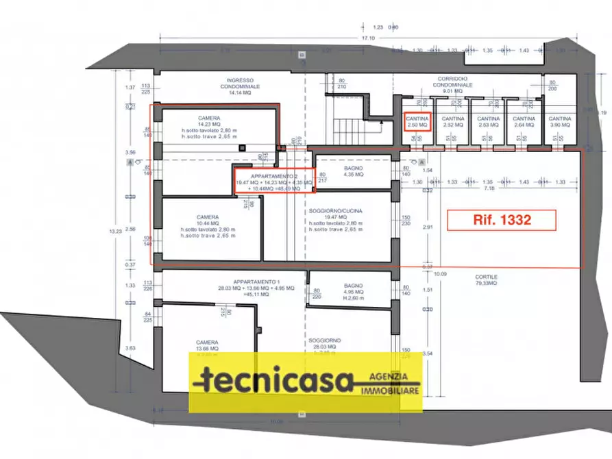 Immagine 22 di Appartamento in vendita  in Fondamenta Lungolaguna a Chioggia