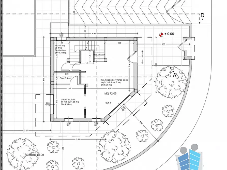 Immagine 11 di Villa in vendita  in Via Monsignor de luca a Lecce