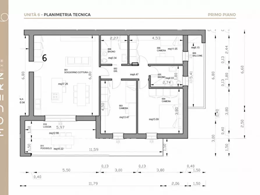 Immagine 14 di Appartamento in vendita  in don alessandro dittadi a Vigodarzere