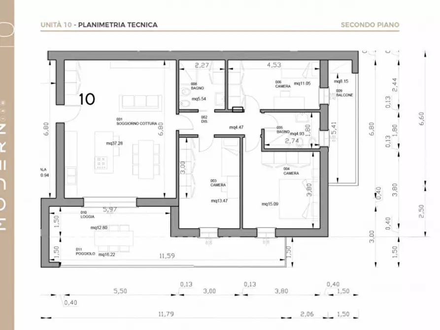 Immagine 8 di Attico in vendita  in don alessandro dittadi a Vigodarzere