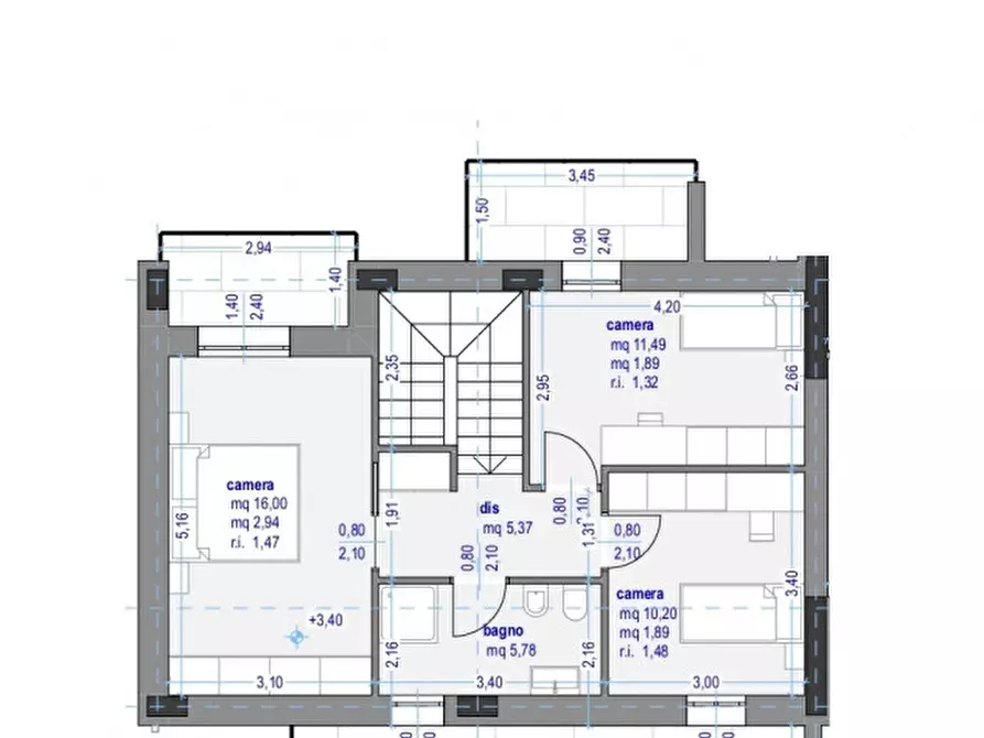 Immagine 18 di Villetta a schiera in vendita  a Mozzecane