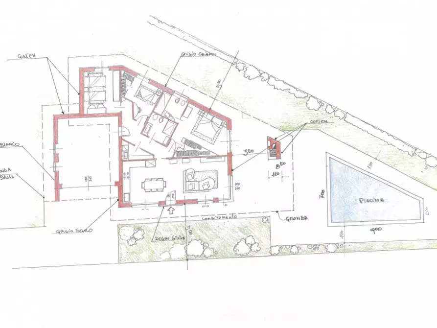 Immagine 3 di Villa in vendita  a Gavardo