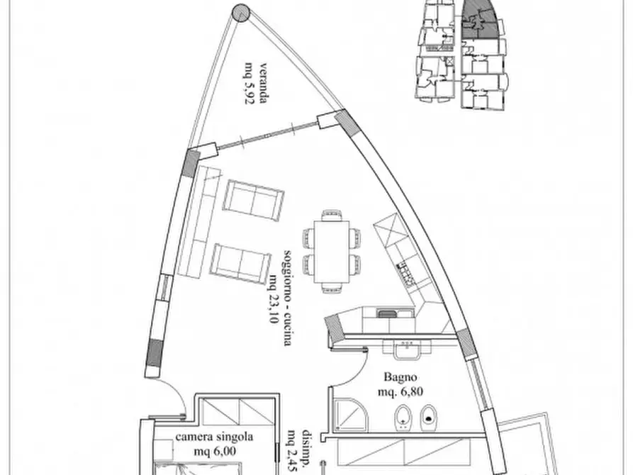 Immagine 34 di Appartamento in vendita  in Via Mauro De Mauro a Balestrate