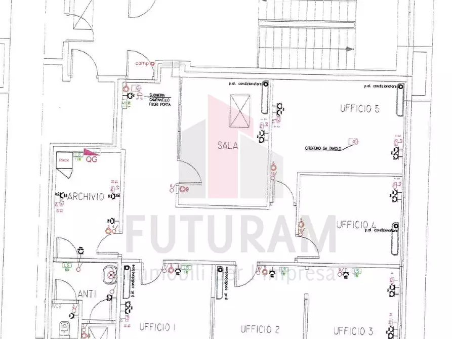 Immagine 2 di Ufficio in affitto  in via brescia a Torri Di Quartesolo