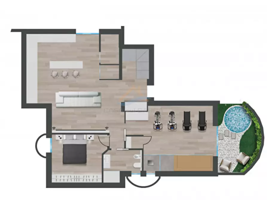 Immagine 21 di Villa in vendita  in Via G. Falcone a Peschiera Del Garda