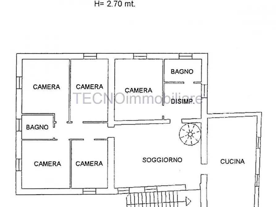 Immagine 19 di Rustico / casale in vendita  a Perugia