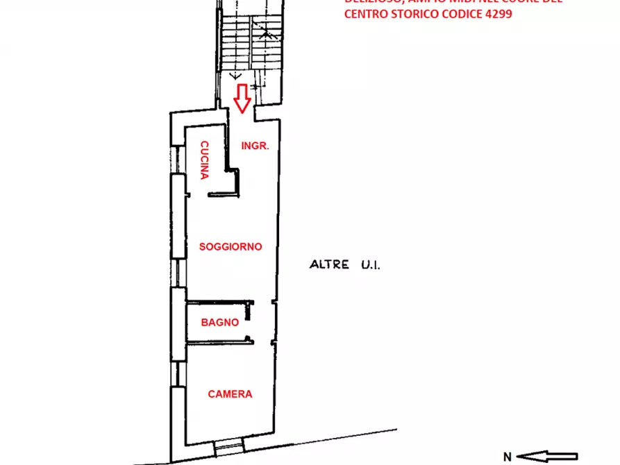 Immagine 16 di Appartamento in affitto  in Contrà Oratorio dei Servi 9A a Vicenza