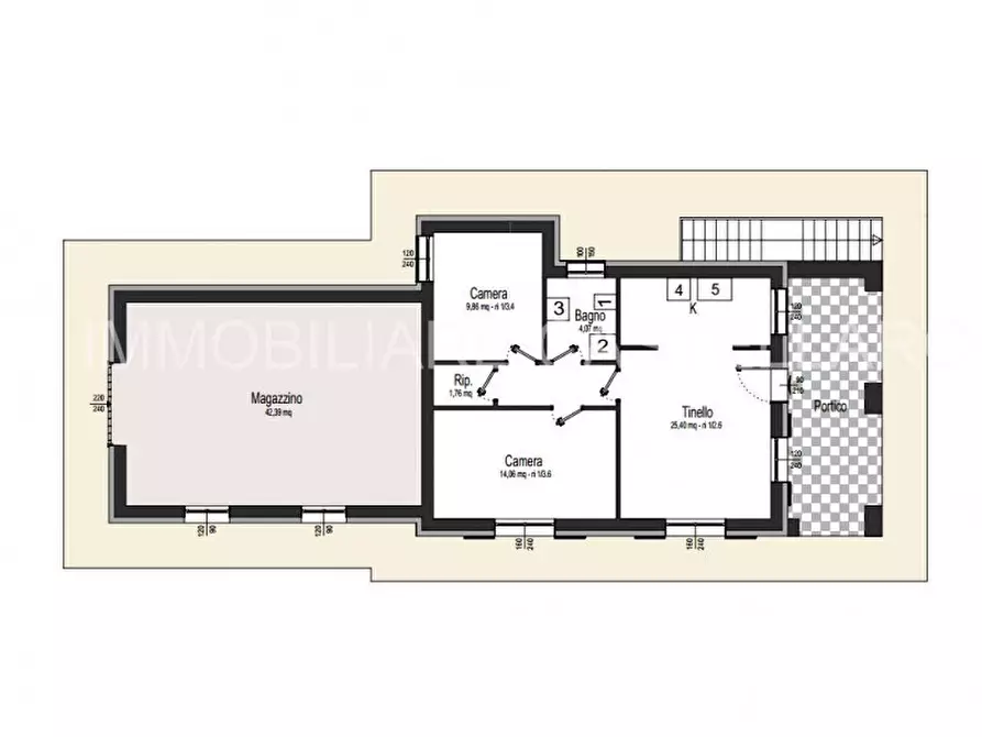 Immagine 4 di Terreno in vendita  in Castellaro a Castellaro