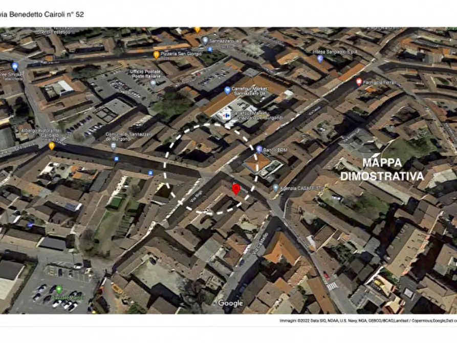 Immagine 20 di Villetta a schiera in vendita  in via Benedetto Cairoli n° 52 a Sannazzaro De' Burgondi