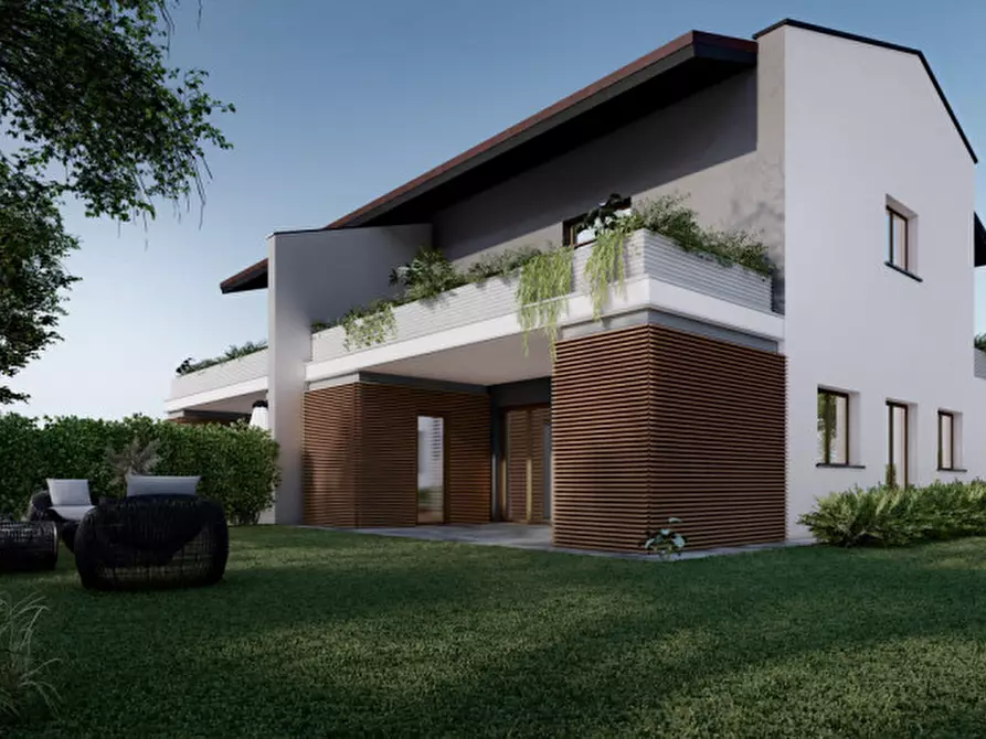 Immagine 2 di Casa bifamiliare in vendita  a Torrile