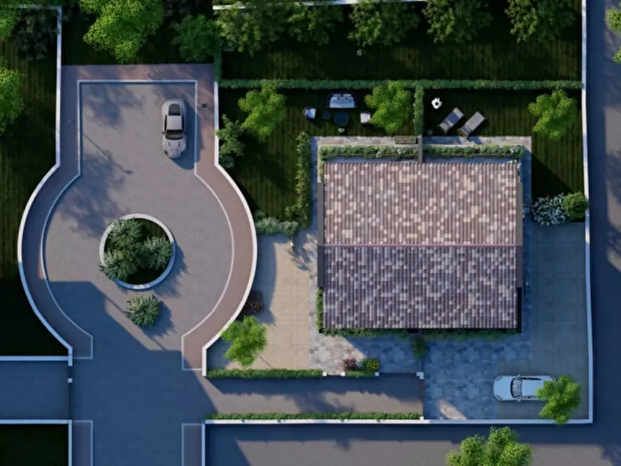 Immagine 11 di Casa bifamiliare in vendita  a Torrile