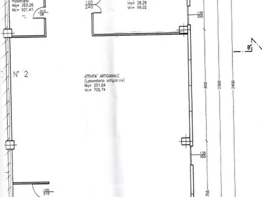 Immagine 21 di Capannone industriale in affitto  in Via Barovier a Abano Terme