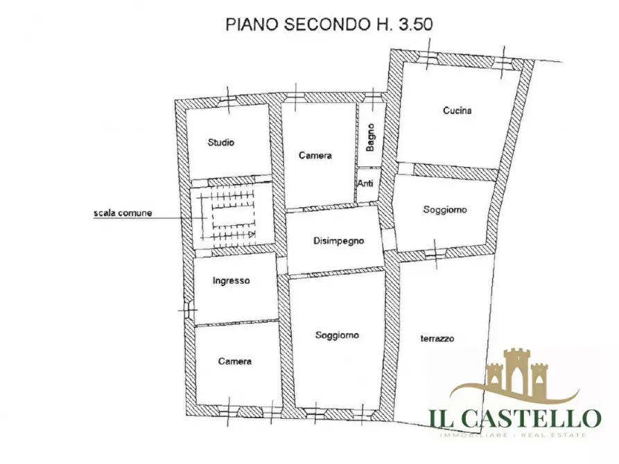Immagine 23 di Appartamento in vendita  in Via Vittorio Emanuele a Castiglione Del Lago