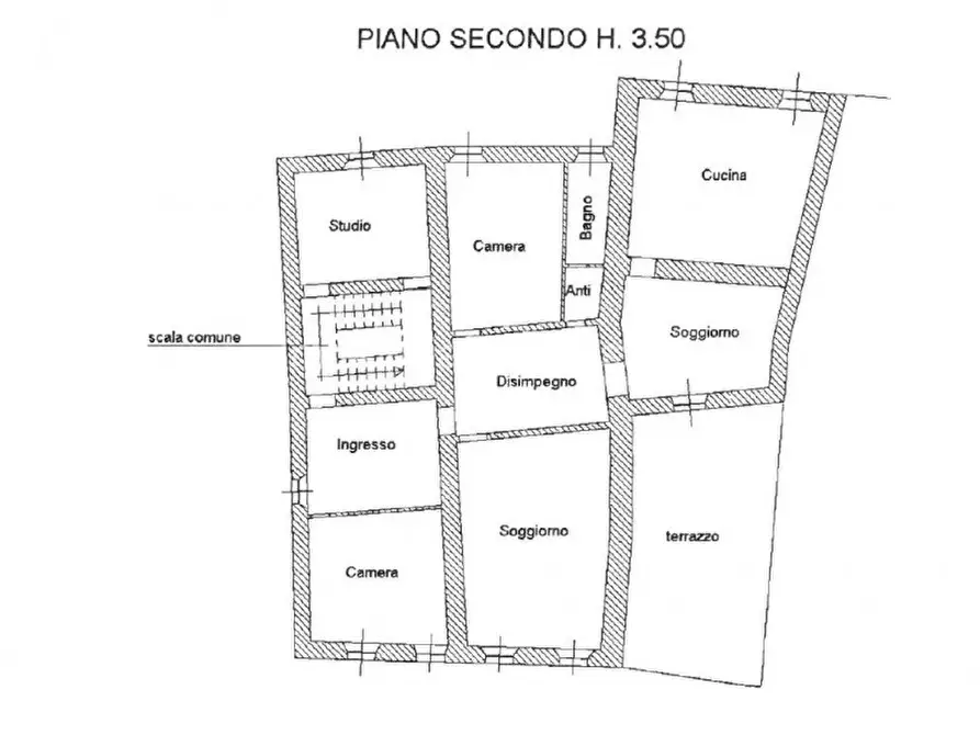 Immagine 42 di Appartamento in vendita  in Via Vittorio Emanuele a Castiglione Del Lago