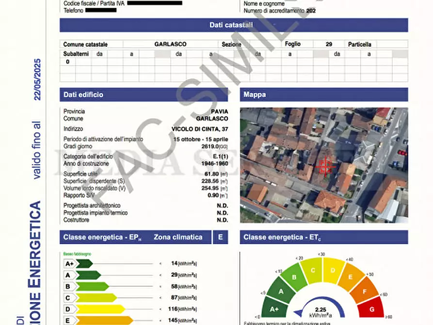 Immagine 21 di Villetta a schiera in vendita  in vicolo della Cinta n° 37 a Garlasco
