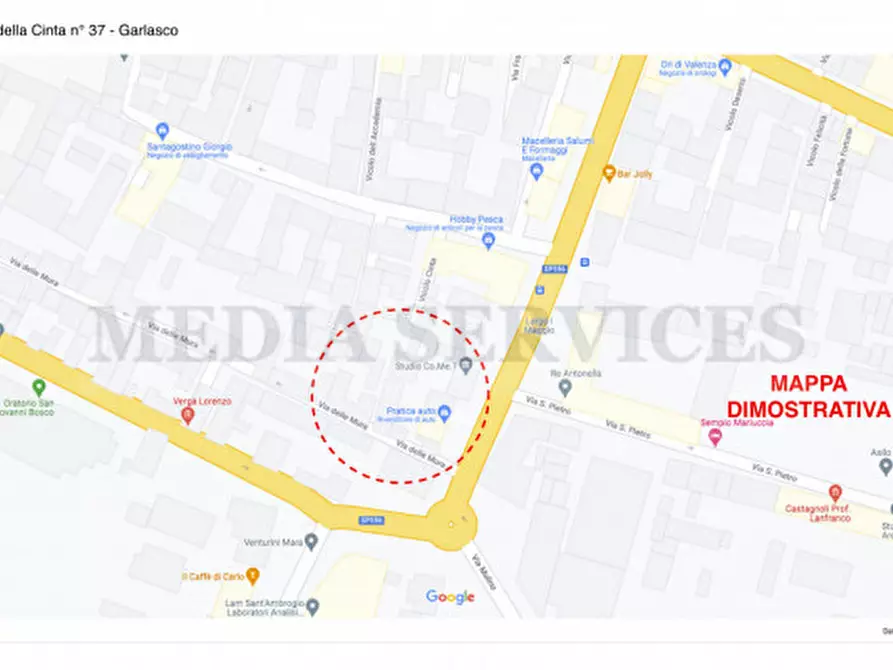 Immagine 24 di Villetta a schiera in vendita  in vicolo della Cinta n° 37 a Garlasco