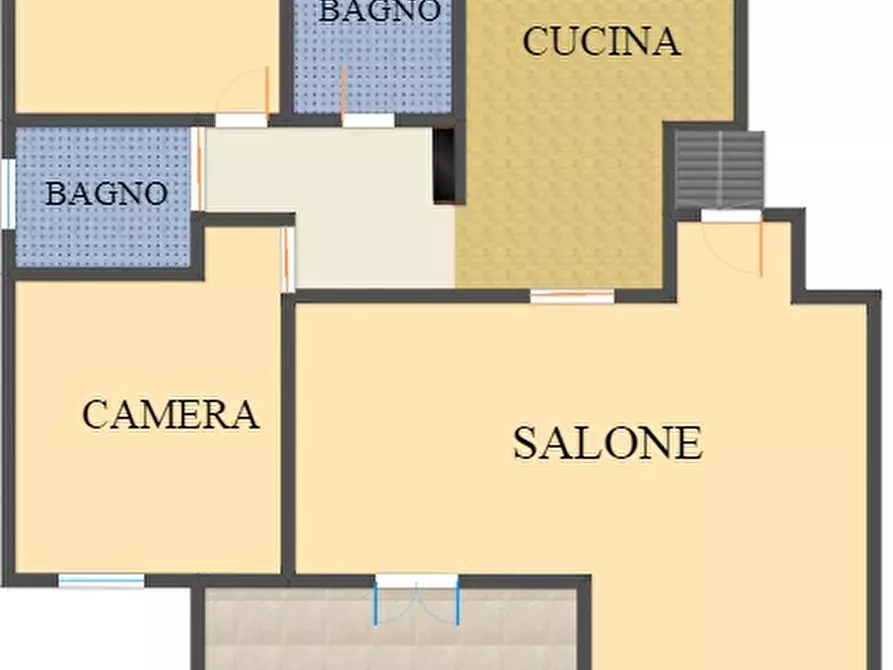 Immagine 37 di Appartamento in vendita  a Palermo