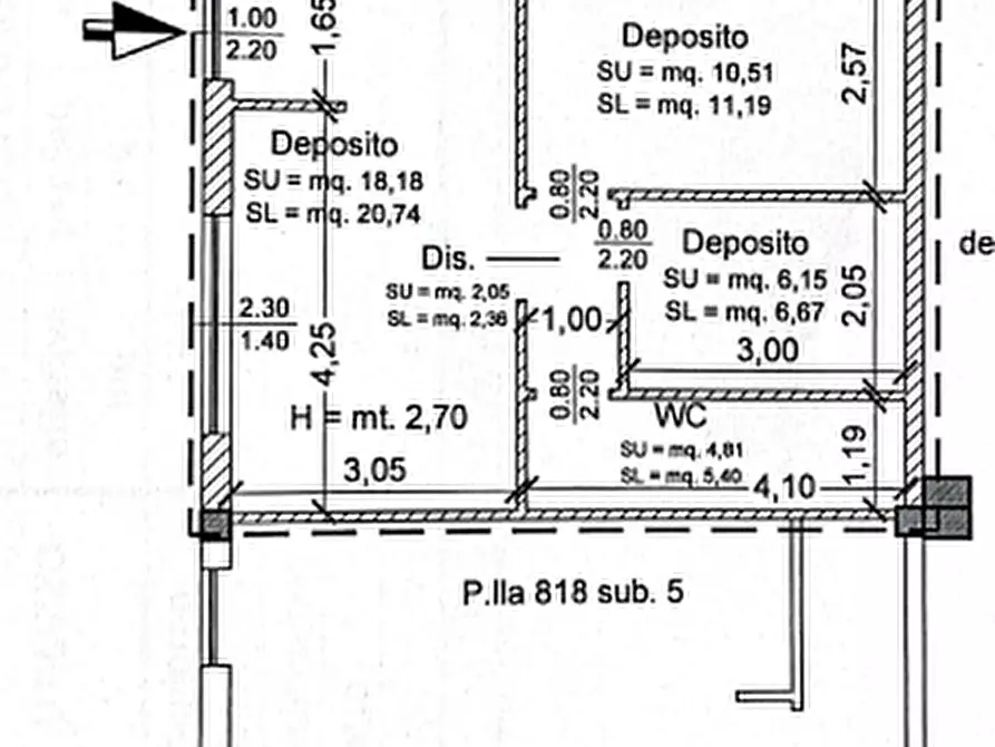Immagine 14 di Magazzino in vendita  in Via Brennero a Policoro
