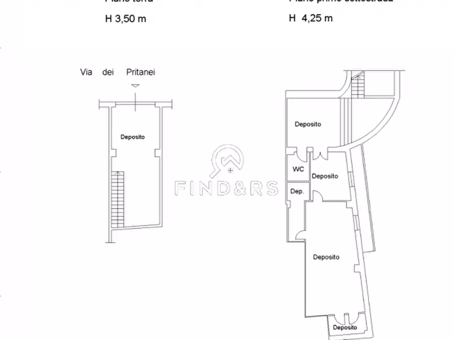 Immagine 3 di Negozio in vendita  in Via Dei Pritanei a Reggio Di Calabria